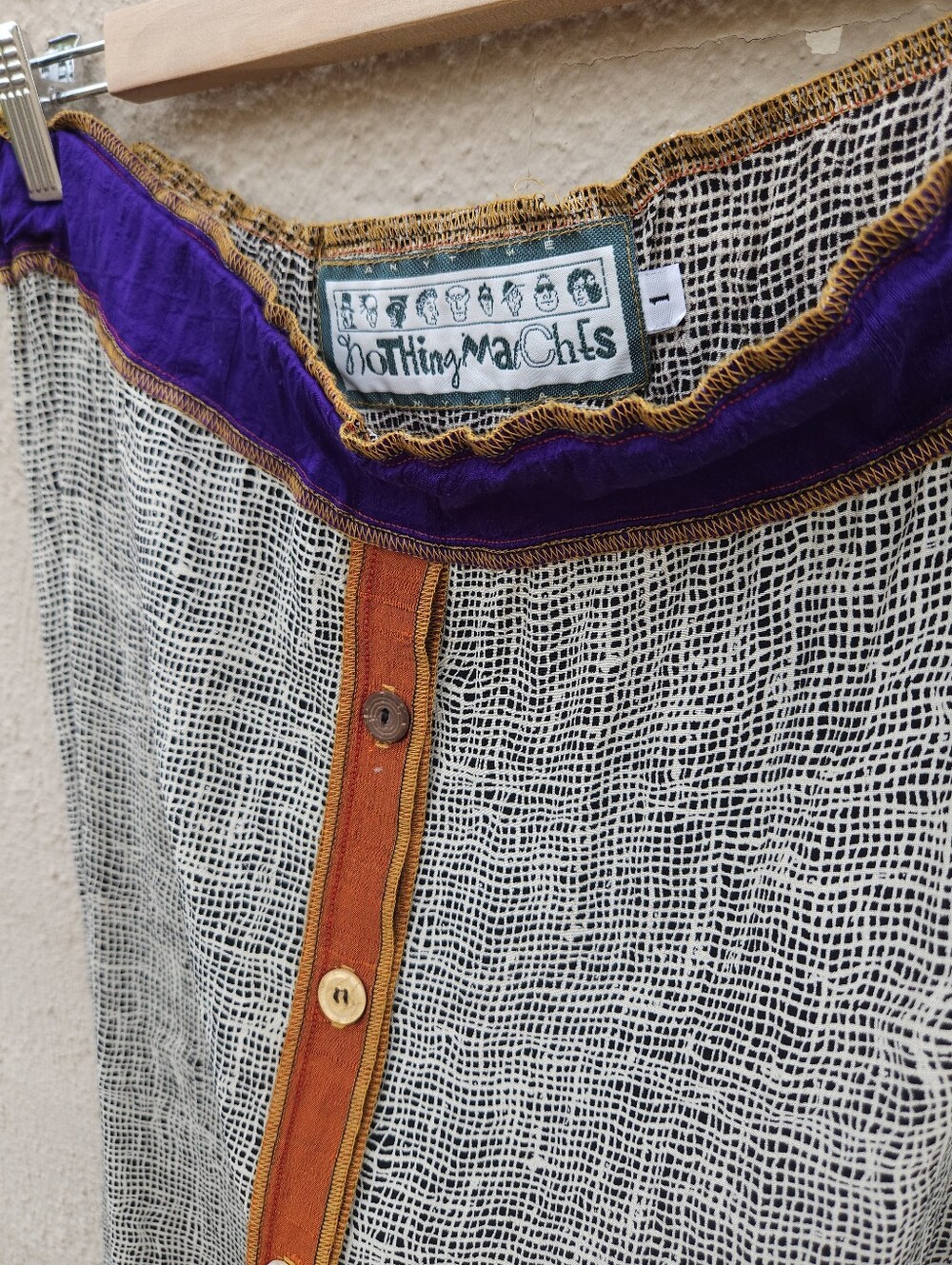 Vintage Nothing Matches Funky Skirt - Picture 2 of 4